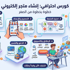 انشاء متجر الكترونى