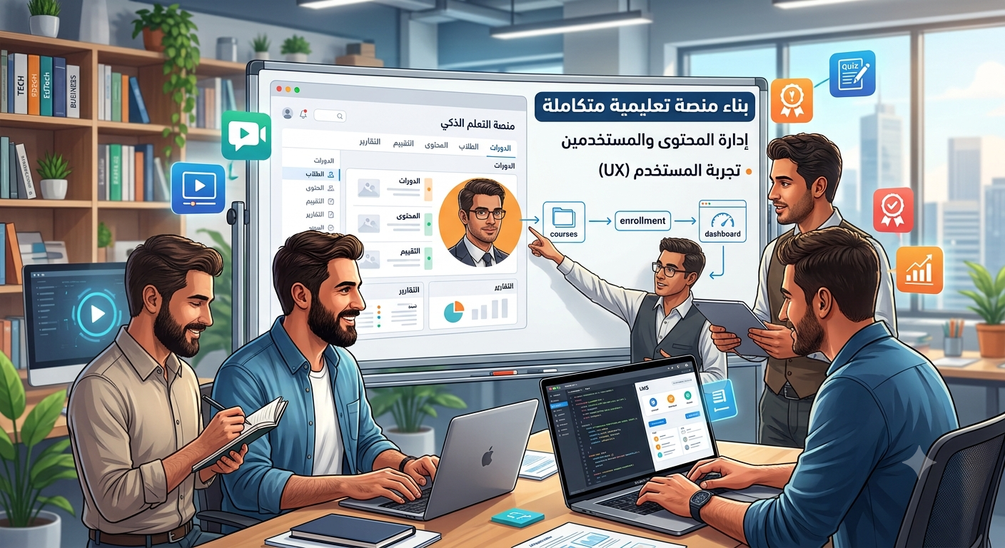 كورس بناء منصة تعليمية بالووردبريس